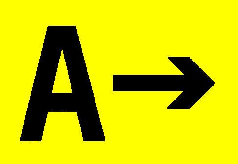 Runway Exit Sign